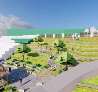 美丽乡村 乡村振兴 南方乡村 台地景观设计 农村文化景观小品 乡村文化广场