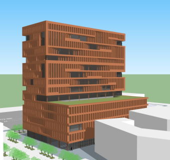 现代高层办公建筑