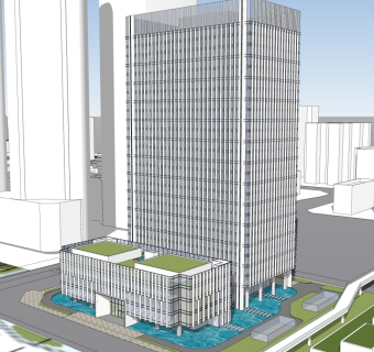 现代简约高层办公建筑