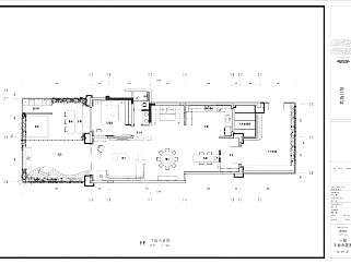 现代风格别墅CAD施工图