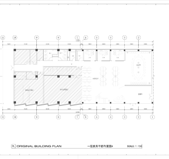 现代风格办公室会议室开敞办公室经理室CAD施工图