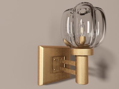 美式壁灯 水晶壁灯 全铜壁灯