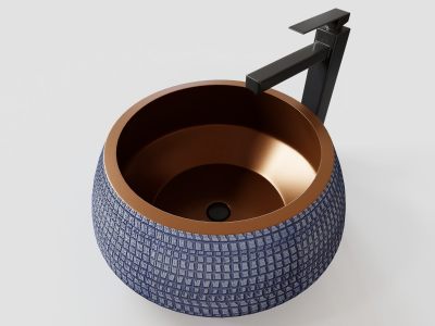 轻奢台上盆 洗脸盆 金属釉台盆