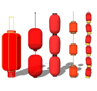 中式红灯笼吊灯