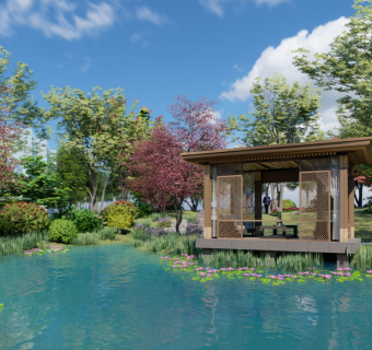 凉亭 景观亭 休闲凉亭 户外休闲茶室