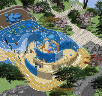 儿童游乐区海洋主题