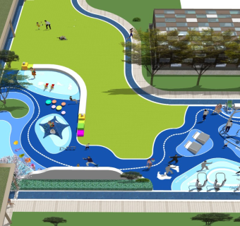 儿童海洋主体游乐场地景观设计