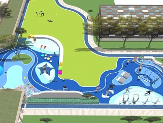 儿童海洋主体游乐场地景观设计