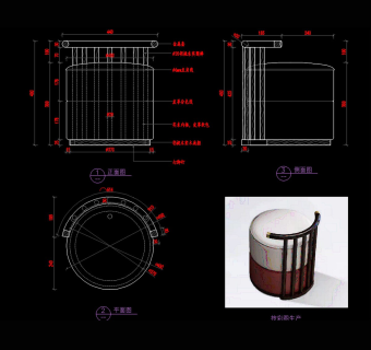 椅子餐椅休闲椅躺椅书椅CAD图纸