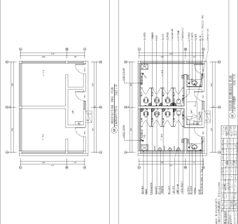 公共卫生间施工图