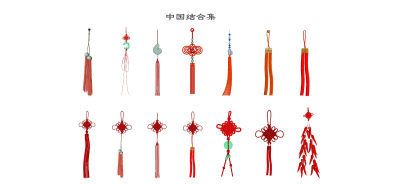 中式中国结 同心结 吊坠 装饰品挂件