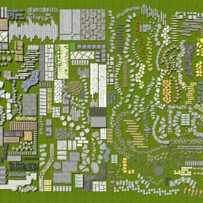 中式汀步 石头 青石板路 景观园路 园林铺装 小径 碎石步道