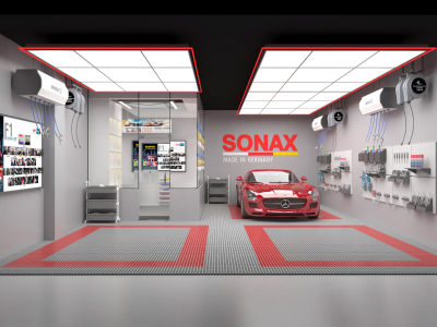 洗车店洗车行 汽车美容中心 洗车维修工具设备 汽修店4s店 店铺门头