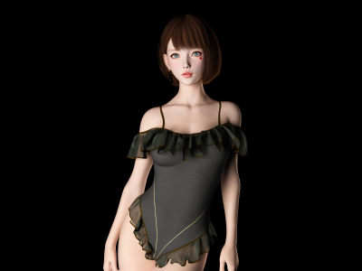 现代女人 人物  美女 内衣模特 泳装明星