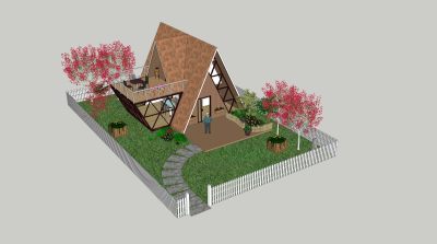 景区民宿小屋