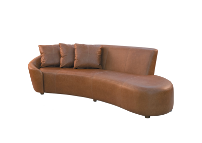 半圆弧形沙发  现代简约沙发  会客洽谈沙发  客厅弧形沙发 皮沙发