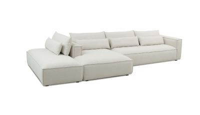 意式极简布艺沙发 侘寂风客厅组合模块沙发 豆腐块自由组合沙发北欧豆腐块沙发 模块沙发