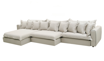 奶油沙发客厅沙发 北欧现代简约沙发  转角多人沙发 L形客厅沙发 多人沙发