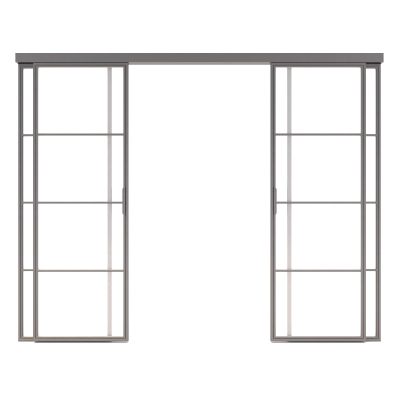 北欧推拉门玻璃门客厅阳台厨房隔断门 玻璃移门 阳台玻璃移门