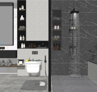 现代卫生间卫浴用品淋浴花洒