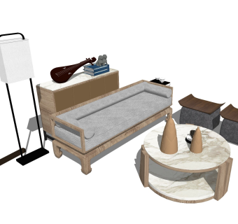 中式风格休闲桌椅 茶几 办公室茶桌 茶台椅组合 茶叶柜 沙发茶几