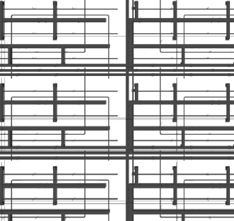 现代风格建筑材料 消防管道中央空调管 通风管道 天花管道