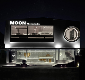 moon摄影工作室su建筑室内模型