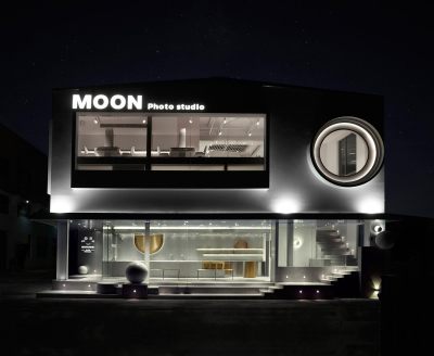 moon摄影工作室su建筑室内模型