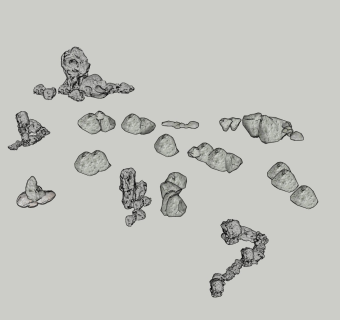 景石 太湖石 溪滩石 石头