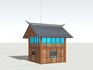 木质小木屋