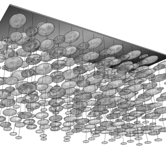 现代创意灯具sketchup模型下载