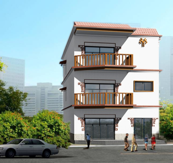 海南少数民族自建房sketchup模型下载