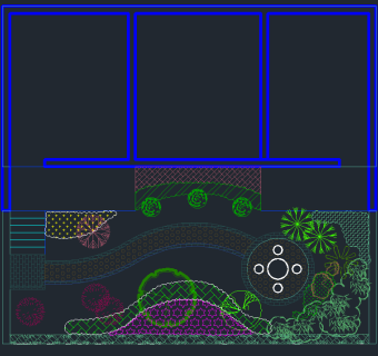 庭院景观设计图纸