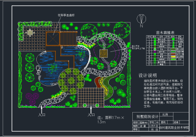 庭院设计平面图