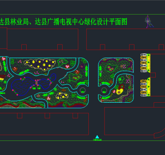 庭院景观设计平面图