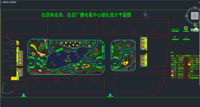 庭院景观设计平面图