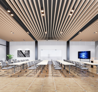 会议室报告厅讲座sketchup模型下载