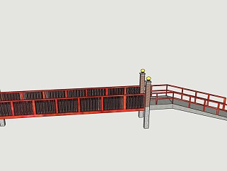 景桥sketchup模型下载