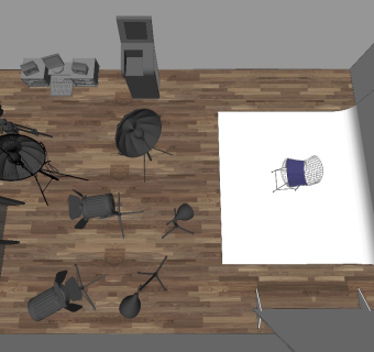 现代照相器材sketchup模型下载