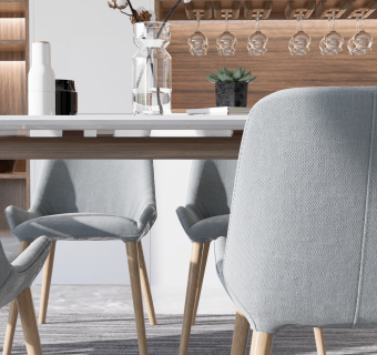 现代餐厅sketchup模型下载