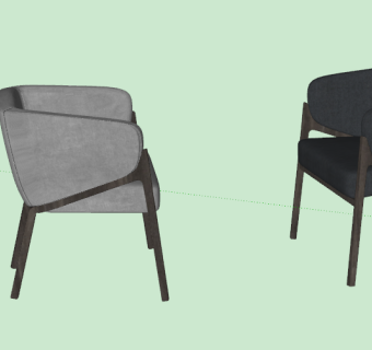 现代su单人沙发单椅子餐椅