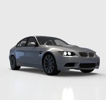 宝马汽车豪华汽车su模型下载
