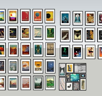 中式风格装饰挂画