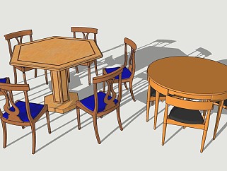 现代风格餐桌 组合餐桌