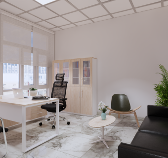 现代风格经理室、主管室 副总室