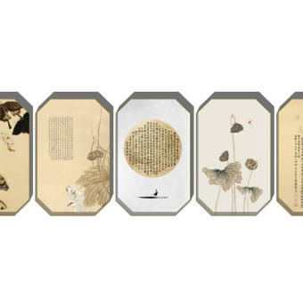 新中式装饰挂画