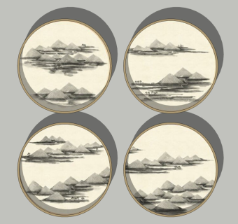 新中式装饰挂画