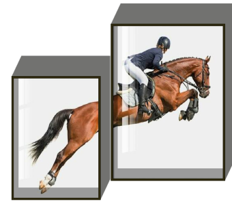 现代马装饰挂画