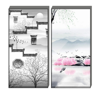 新中式装饰挂画