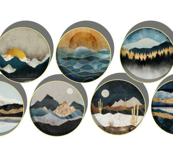 新中式装饰挂画